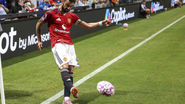 Pemain Manchester United Ruben Amorim