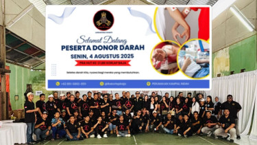 LBS Korlap Baja gelar donor darah untuk meriahkan HUT ke-80 RI di Bali