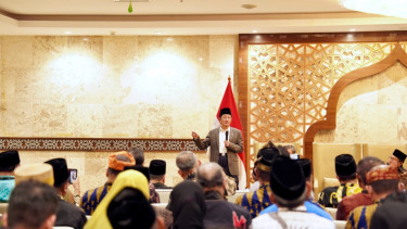Menag Nasaruddin Umar bersama peserta Silatnas FKUB 2025