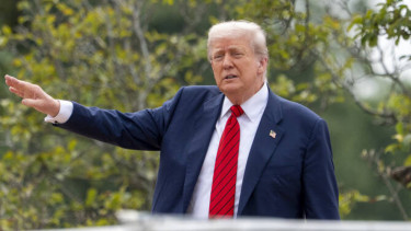 Presiden AS Donald Trump di Washington DC