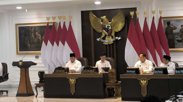 Presiden RI Prabowo Subianto memimpin sidang kabinet paripurna 