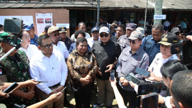 Wamendagri Ribka Haluk tinjau PSU di Papua