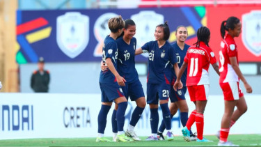 Thailand kalahkan Timnas putri Indonesia