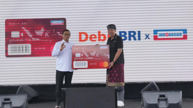 Peluncuran Kartu Debit Co-Branding BRI – Indogrosir