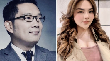 Ridwan Kamil dan Lisa Mariana.