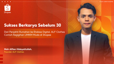 Founder ALF Clothes, Muh Alfian Hidayattullah