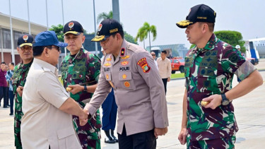 Presiden Prabowo Subianto bertolak ke Singapura, Sabtu, 9/8