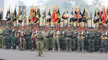 Gelar Pasukan Operasional dan Kehormatan Militer di Pusdikpassus Batujajar