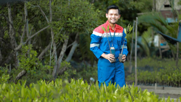 Pertamina dan KKP mengembangkan Kawasan Mangrove Nasional Kamal Muara di Jakarta