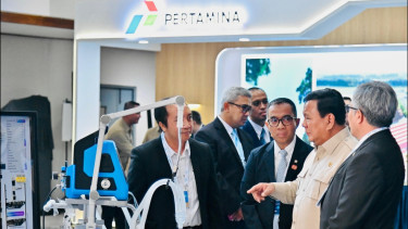 Presiden Prabowo Subianto menghadiri gelaran KETIKA 2025