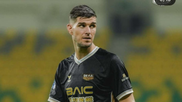 Pemain Dewa United Nick Kuipers