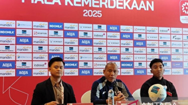 Pelatih Timnas Indonesia U-17 Nova Arianto