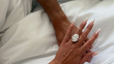 Cincin tunangan Cristiano Ronaldo dan Georgina Rodriguez