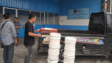Suasana Satuan Pelayanan Pemenuhan Gizi Dapur Gemolong, Sragen, Jawa Tengah