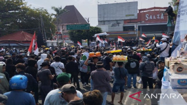 Aksi unjuk rasa desak Bupati Pati Sudewo mundur