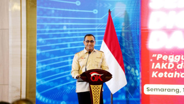 Kepala Eksekutif Pengawas ITSK, Aset Keuangan Digital dan IAKD Hasan Fawzi.