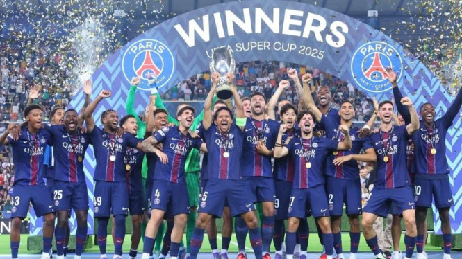 PSG juara Piala Super Eropa 2025
