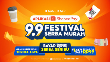 Festival Serba Murah, Bayar QRIS Serba Seribu