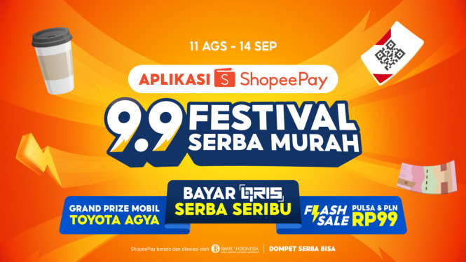 Festival Serba Murah, Bayar QRIS Serba Seribu