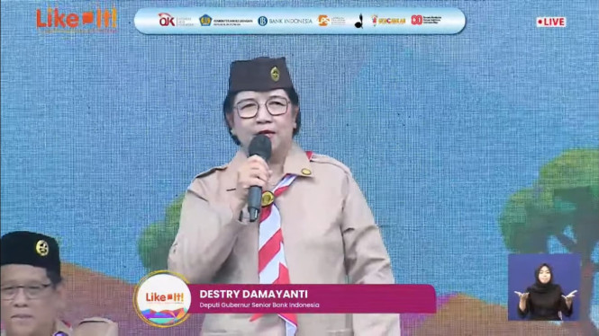 Deputi Gubernur Senior Bank Indonesia (BI), Destry Damayanti