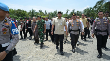 Gubernur Sumut Bobby Nasution bersama Forkopimda