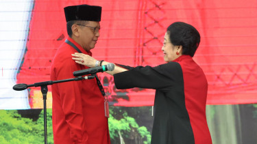 Ketum PDIP, Megawati Soekarnoputri lantik Hasto Kristiyanto jadi Sekjen