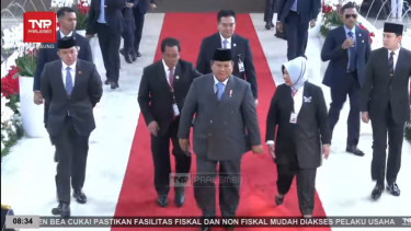 Presiden Prabowo Subianto hadiri sidang tahunan MPR/DPR