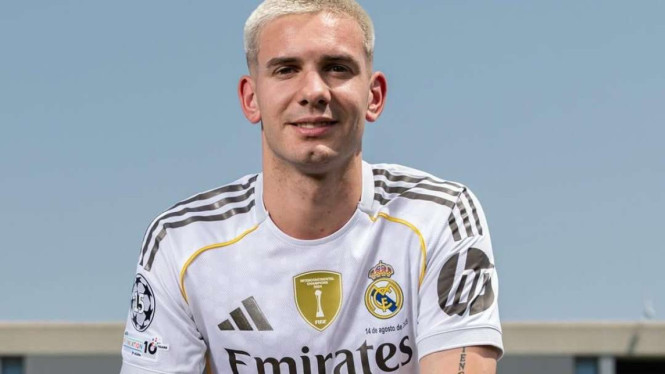 Pemain Real Madrid Franco Mastantuono
