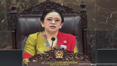 Ketua DPR RI Puan Maharani di Sidang Tahunan MPR/DPR/DPD RI