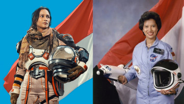Pratiwi Sudarmono jadi inspirasi film Pelangi di Mars.