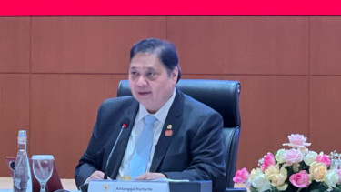 Menteri Koordinator Bidang Perekonomian airlangga Hartarto.