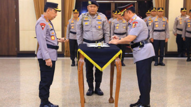 Kapolri melantik Komjen Dedi Prasetyo sebagai Wakapolri
