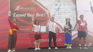 Tercipta Rekor MURI di Titan Run 2025