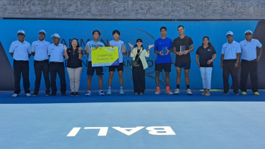 Ganda Jepang Menggila di M25 Amman Mens World Tennis