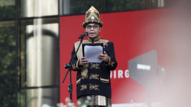 Ketua Komisi Pemberantasan Korupsi Setyo Budiyanto di kompleks KPK, Jakarta