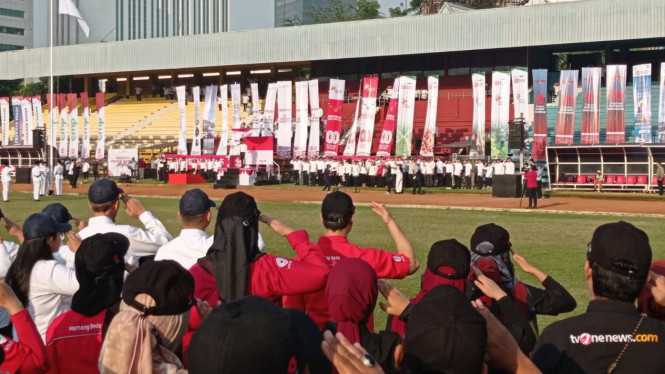 Upacara Peringatan HUT RI ke-80 Grup Usaha Bakrie.