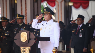 Wakil Gubernur Jateng Taj Yasin jadi Inspektur Upacara HUT ke-80 RI di Pati