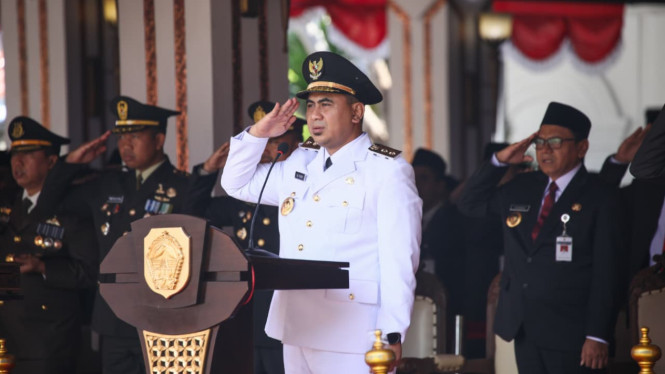 Wakil Gubernur Jateng Taj Yasin jadi Inspektur Upacara HUT ke-80 RI di Pati