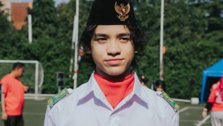 6 Potret Gagah Noah Sinclair Jadi Pemimpin Upacara, BCL Sampai Terharu dan Bangga