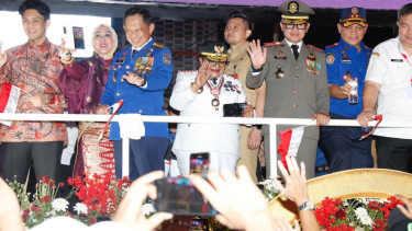 Kemendagri turut ambil bagian dalam Karnaval Bersatu HUT ke-80 Kemerdekaan RI