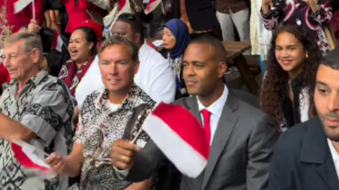 Momen Patrick Kluivert & Alex Pastoor Meriahkan HUT ke-80 RI