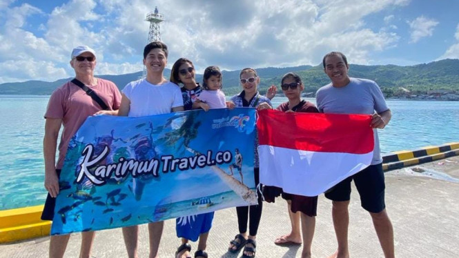 Gilland Faiqar Marzuq, pendiri KarimunTravel.co. 