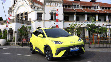 BYD Atto 1 di Semarang