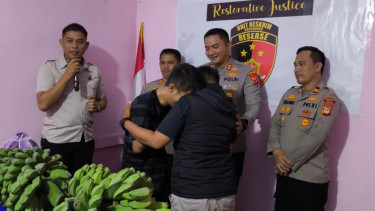 Polres Gowa terapkan restorative justice kasus pencurian pisang 