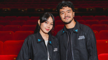 Kristo Immanuel bersama Jessica Tjiu