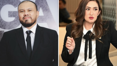 Joko Anwar dan Nafa Urbach.