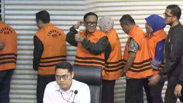 Wamenaker Immanuel Ebenezer tersangka KPK perkara Pemerasan di Kemnaker