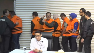 Wamenaker Immanuel Ebenezer jadi tersangka KPK