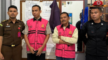 Jaksa tahan dua tersangka korupsi proyek dermaga Labuhan Haji