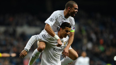 Pepe dan Ronaldo saat masih di Real Madrid